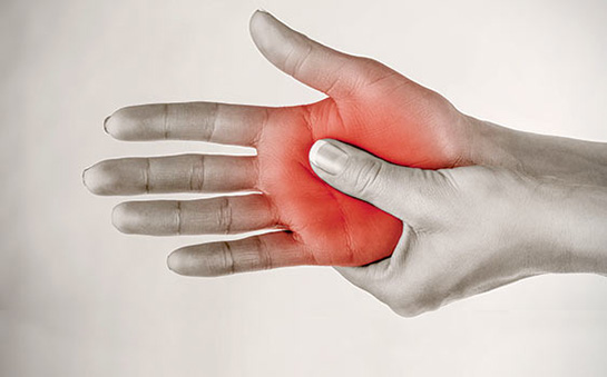 El parmaklarım ağrıyor